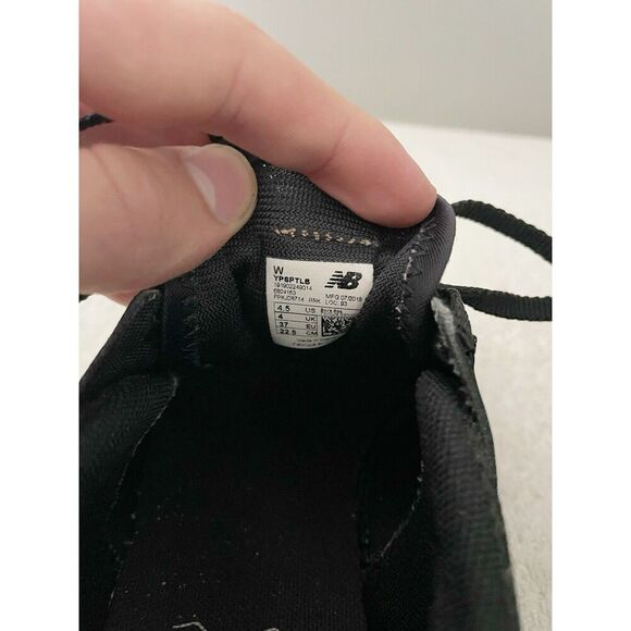 New Balance Black Sneakers Fresh Foam Sport Youth 4.5 EU 37 YPSPTLB Running Shoe - Picture 7 of 14